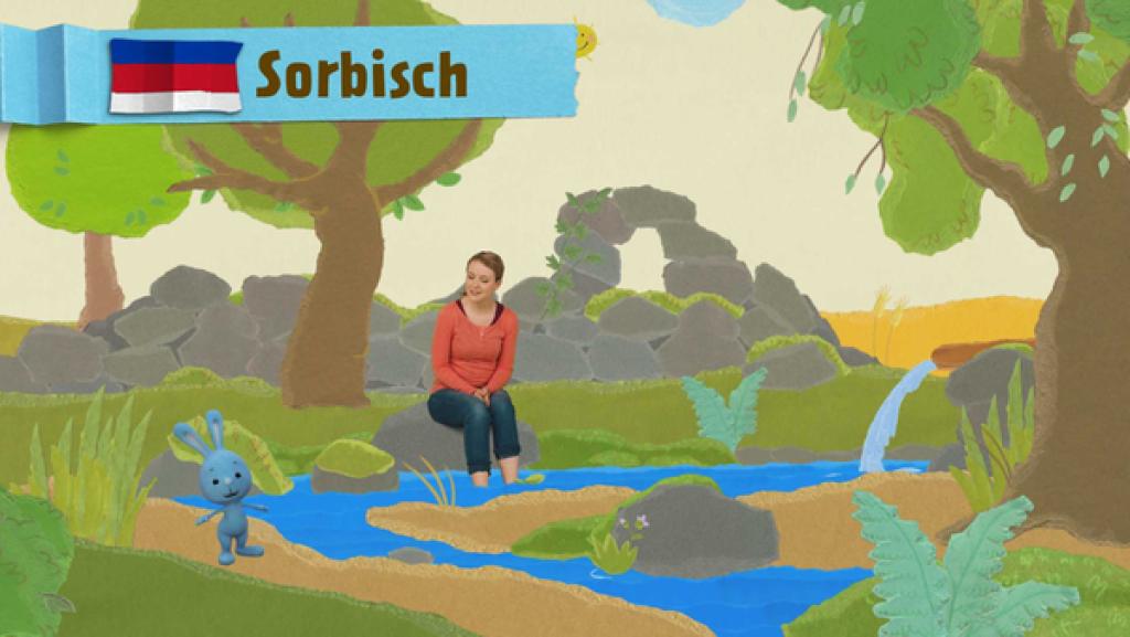 Kikaninchen und Anni haben eine Wunderminute an einer Quelle | Rechte: KiKA Kikaninchen und Anni haben eine Wunderminute an einer Quelle | Rechte: KiKA