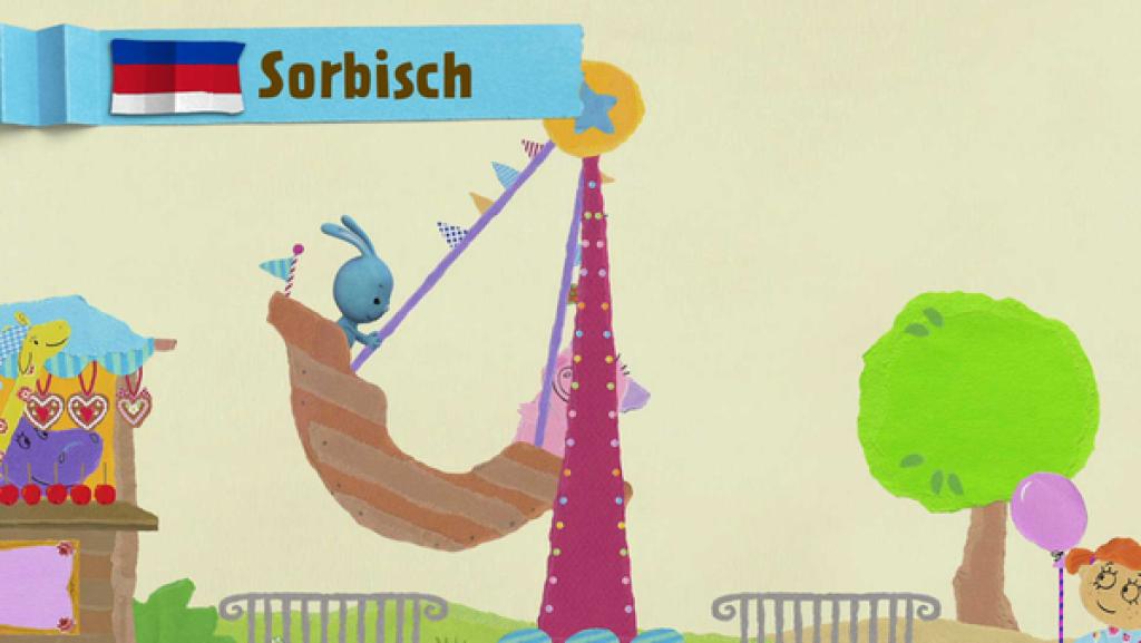 Kikaninchen schaukelt auf dem Rummel Schiffsschaukel | Rechte: KiKA Kikaninchen schaukelt auf dem Rummel Schiffsschaukel | Rechte: KiKA