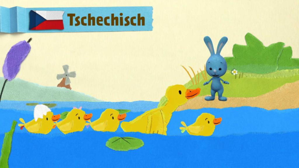 Bázlivá kachnička se učí plavat | Rechte: KiKA Bázlivá kachnička se učí plavat | Rechte: KiKA