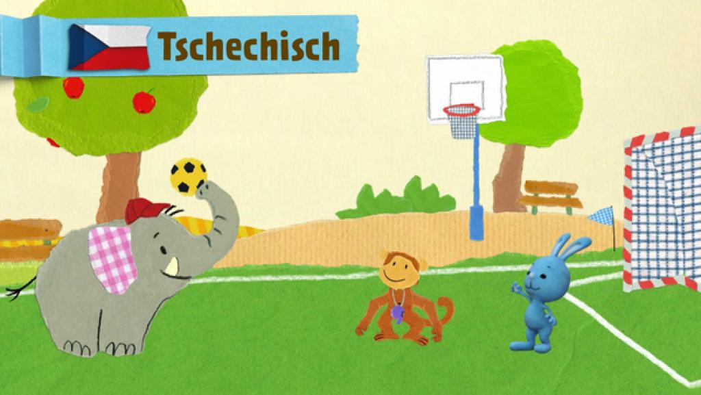 Míč uvízne v jabloni | Rechte: KiKA Míč uvízne v jabloni | Rechte: KiKA