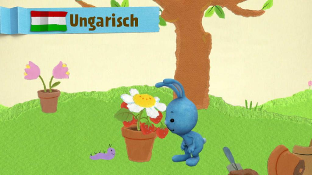 Kikaninchen létrát épit egy kis hernyónak | Rechte: KiKA Kikaninchen létrát épit egy kis hernyónak | Rechte: KiKA