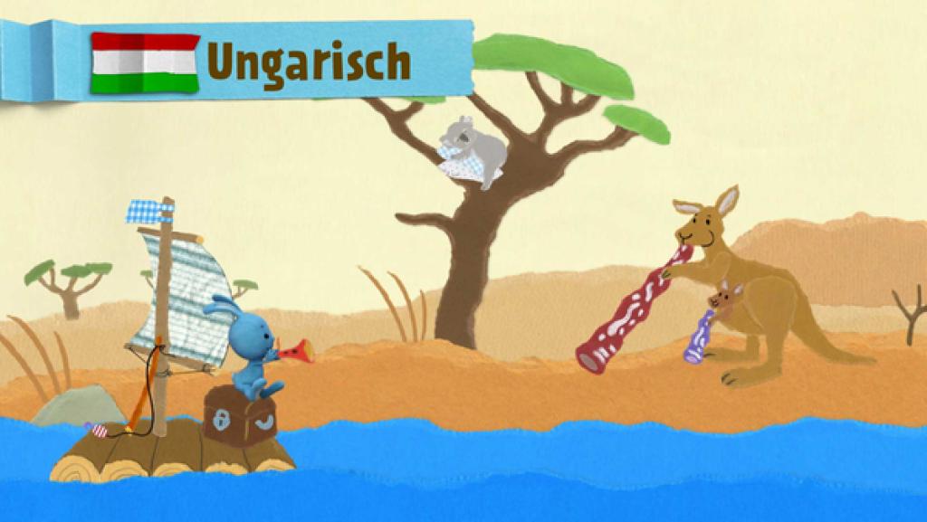 Egy kenguru didzseridun jázsik | Rechte: KiKA Egy kenguru didzseridun jázsik | Rechte: KiKA