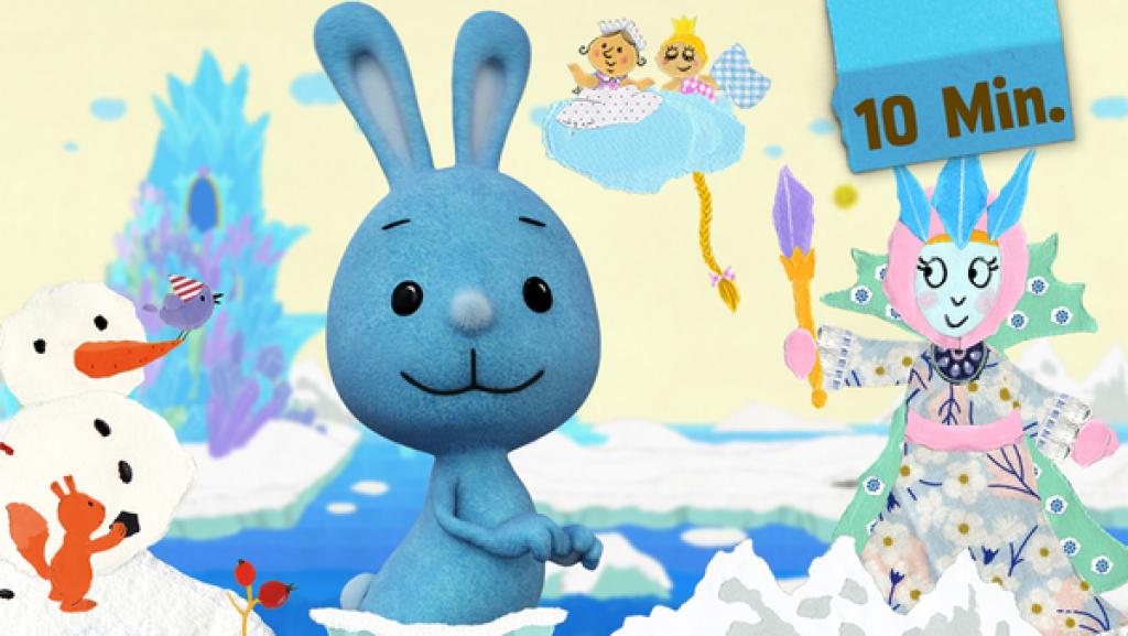 Kikaninchen ist zu Besuch bei der Schneekönigin