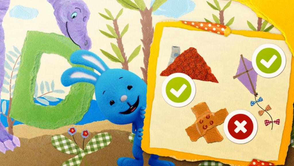 Buchstaben lernen online - Kikaninchen Buchstabenspiel für spielerisches Lernen