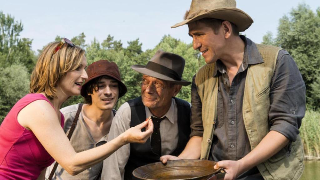 Fritz Fuchs und seine Schwester Suse suchen nach Gold.