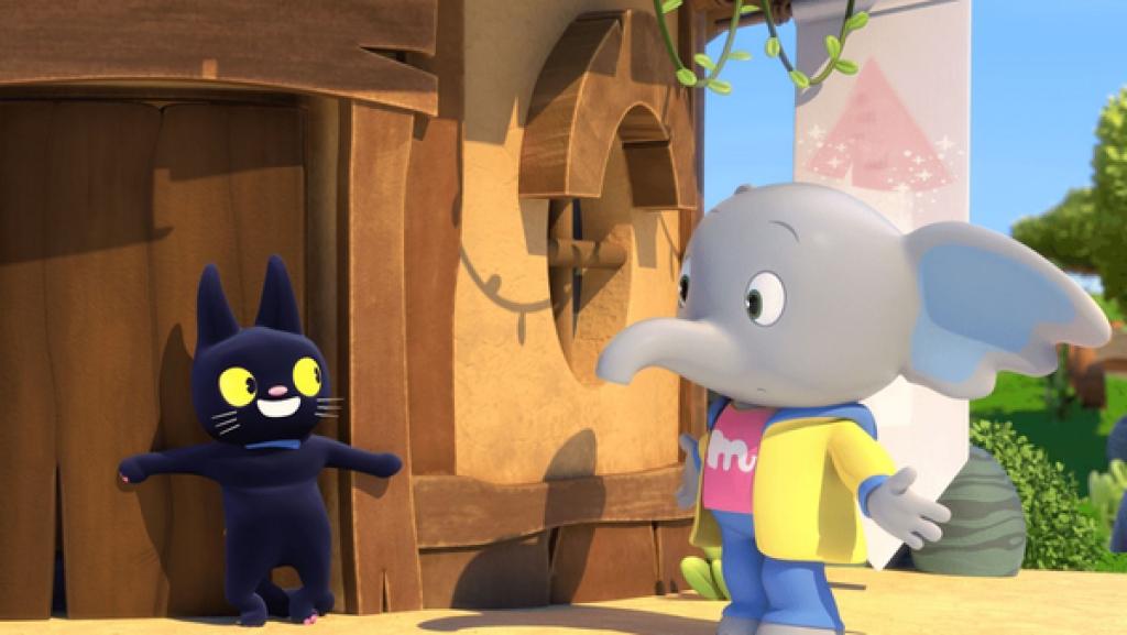 Kralle hat ein riesiges Geheimis: Ein Geschenk für Kaleb.