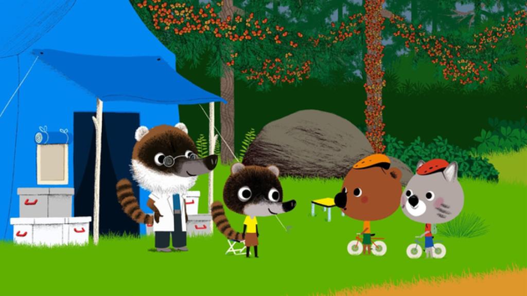 Mouk und Chavapa besuchen in Mexiko die Insektenforscher Luis und Juan. Im Wald soll es außerdem noch andere Gäste geben, aber viel mehr verraten die Insektenforscher nicht.