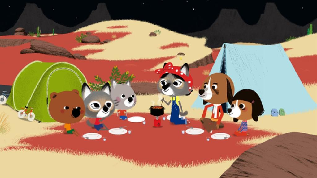 Mouk und Chavapa zelten mit ihrem Freund Tucson und seiner Mutter in der Wüste von New Mexico. Dabei machen sie die Bekanntschaft von Joseph und seiner Tochter Michelle, die mit ihrem Heißluftballon notlanden mussten.