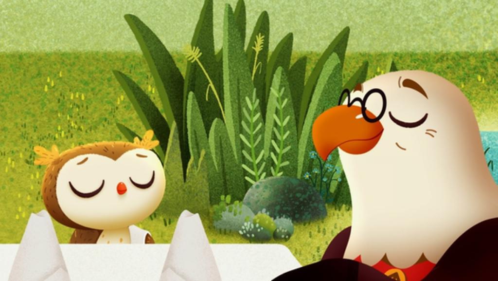 Rechte: KiKA/Sixteen South & Letko Inspektorin Federkleid besucht alle Waldcamps, um danach zu entscheiden, wer sich eine Überraschung verdient hat: ein neues Blubberbad. Die Camperchen beschließen, alles dafür zu tun, dieses Blubberbad zu gewinnen.