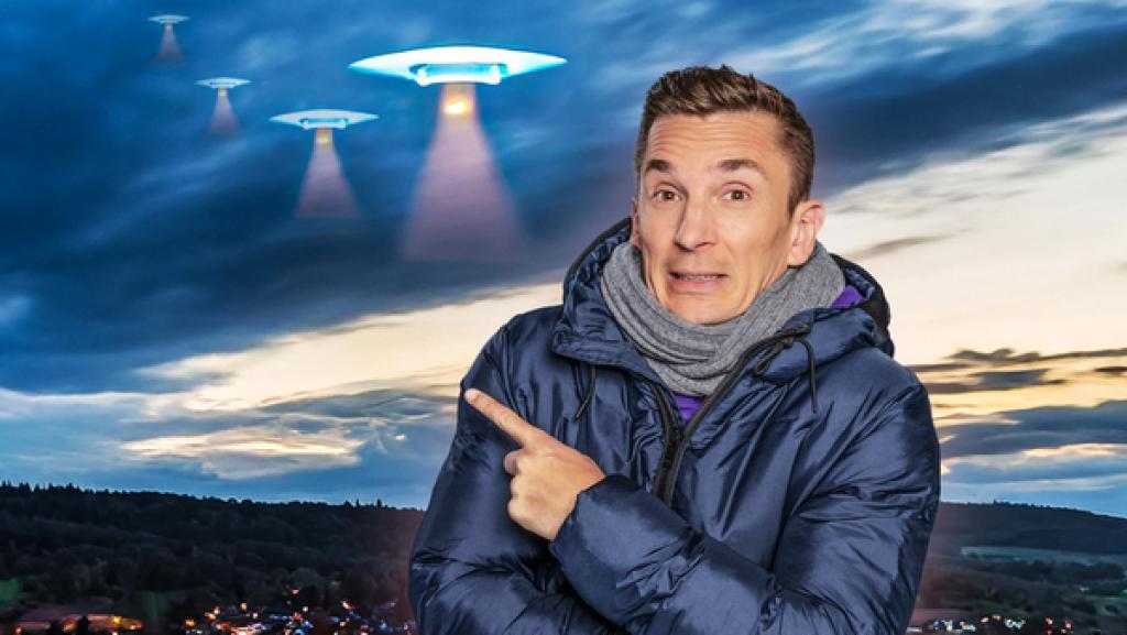 PUR+ - Teaser - Gibt es UFOs? | Rechte: ZDF, Adobe Firefly PUR+ - Gibt es UFOs?