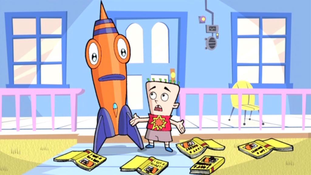 Rocket und Vinnie sind ratlos. Wie sollen sie aus dem Stotterer Biffo für den großen "Mara-Debattier-O-Thon" einen Rhetorik-Profi machen?