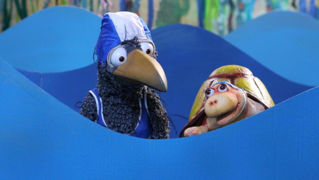 Plitsch, platsch im Singing Pool