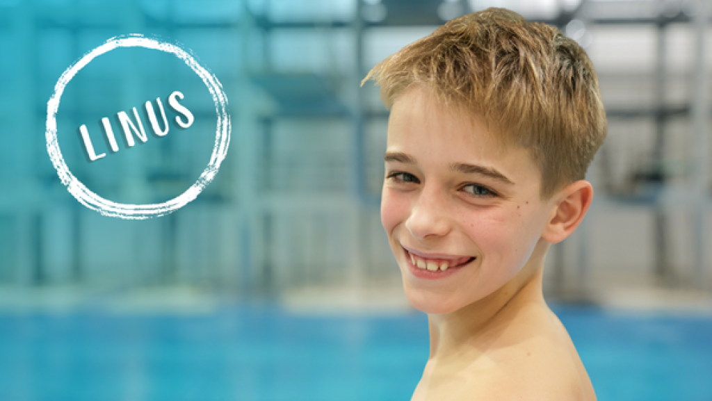 Linus der Wasserspringer (Quelle: rbb)