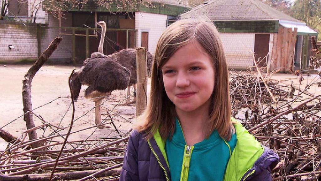 Malia im Zoo (Quelle: rbb)