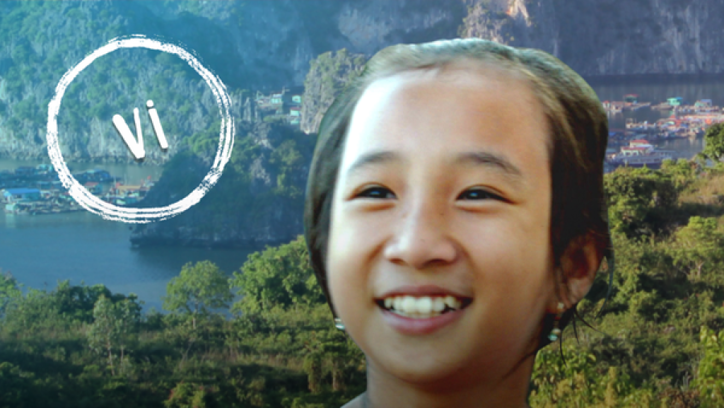 Vi im schwimmenden Dorf (Quelle: rbb)