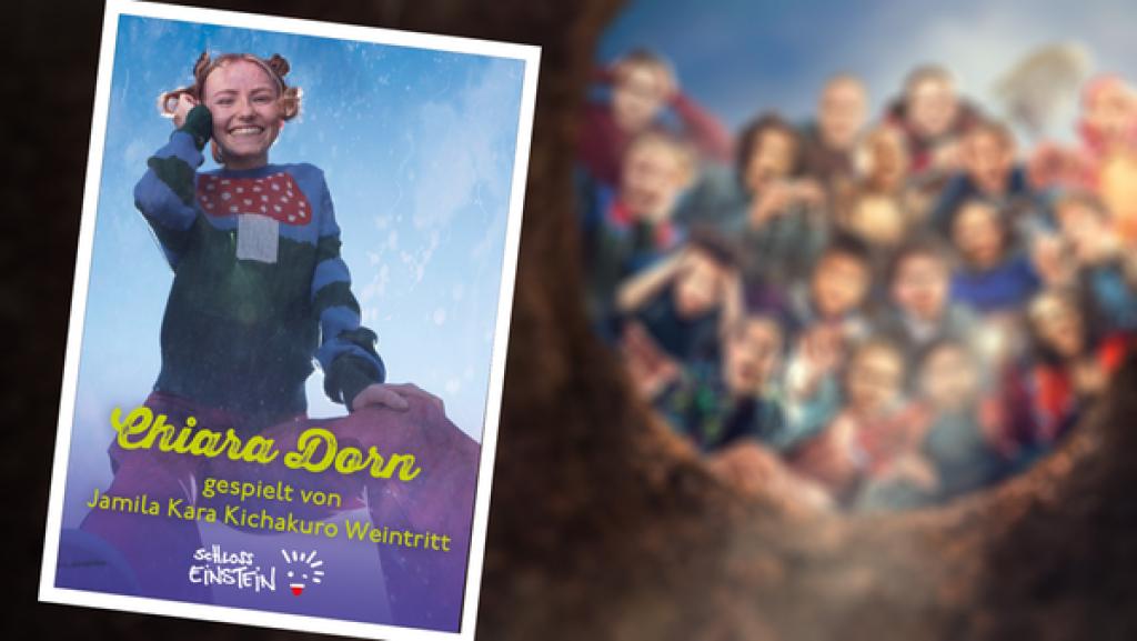 Chiara Dorn | Rechte: mdr / Saxonia Media / Thomas Dietze Autogrammkarte von Jamila Kara Kichakuro Weintritt (Rolle Chiara Dorn)