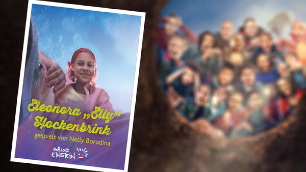 Eleonara "Elly" Hockenbrink | Rechte: mdr / Saxonia Media / Thomas Dietze Autogrammkarte von Nelly Borodina (Rolle Eleonara "Elly" Hockenbrink)