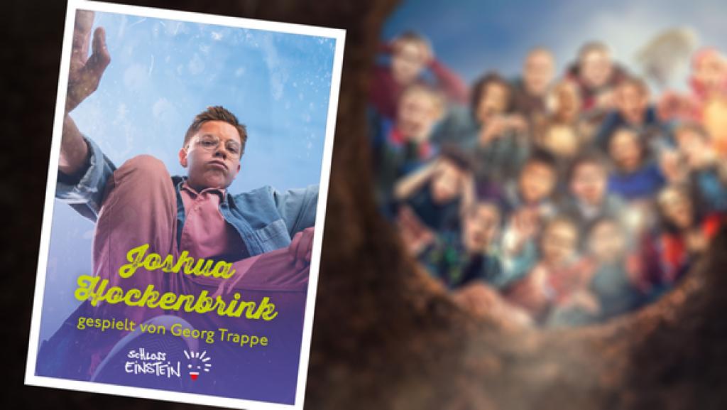 Joshua Hockenbrink | Rechte: mdr / Saxonia Media / Thomas Dietze Autogrammkarte von Georg Trappe (Rolle Joshua Hockenbrink)