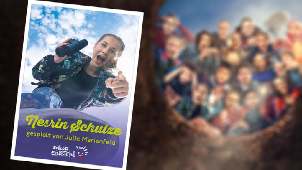 Nesrin Schulze | Rechte: mdr / Saxonia Media / Thomas Dietze Autogrammkarte von Julie Marienfeld (Rolle Nesrin Schulze)