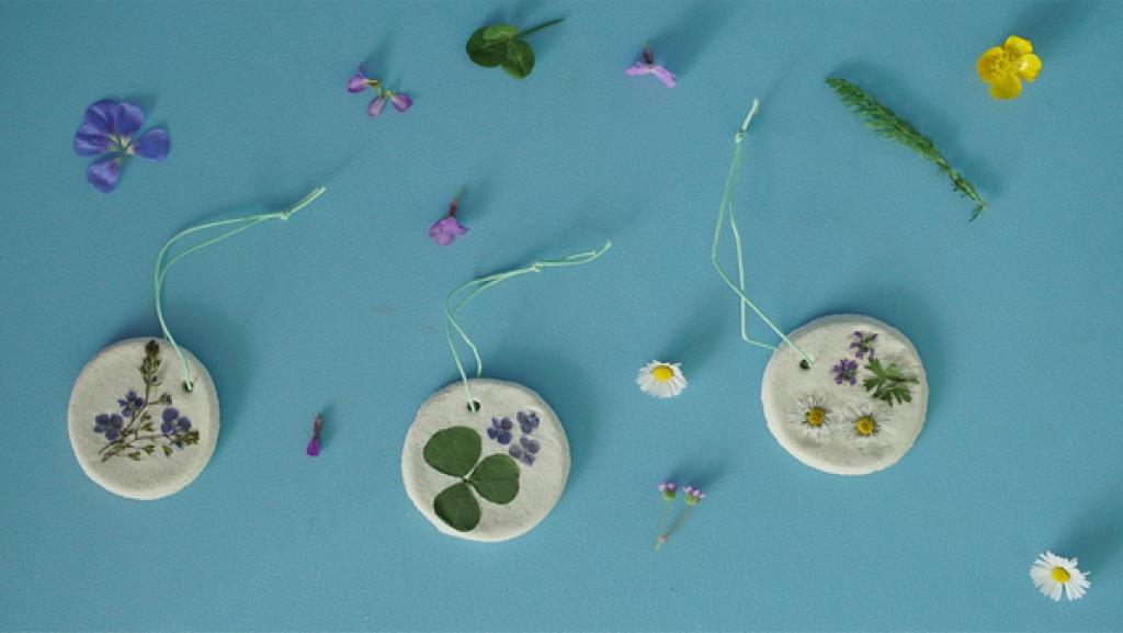 Mandalas aus Salzteig