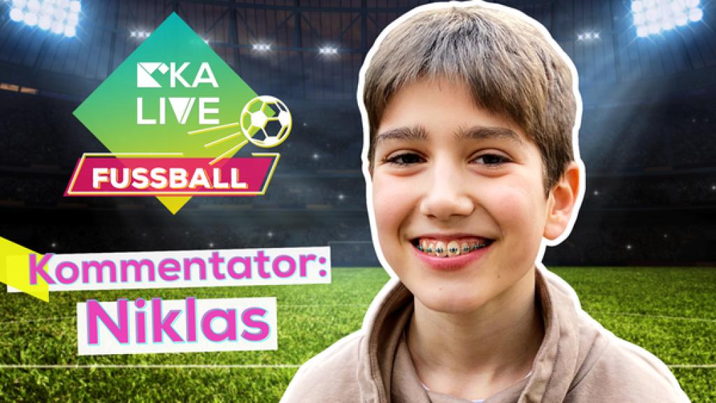 Kinderkommentator Niklas | Rechte: KiKA