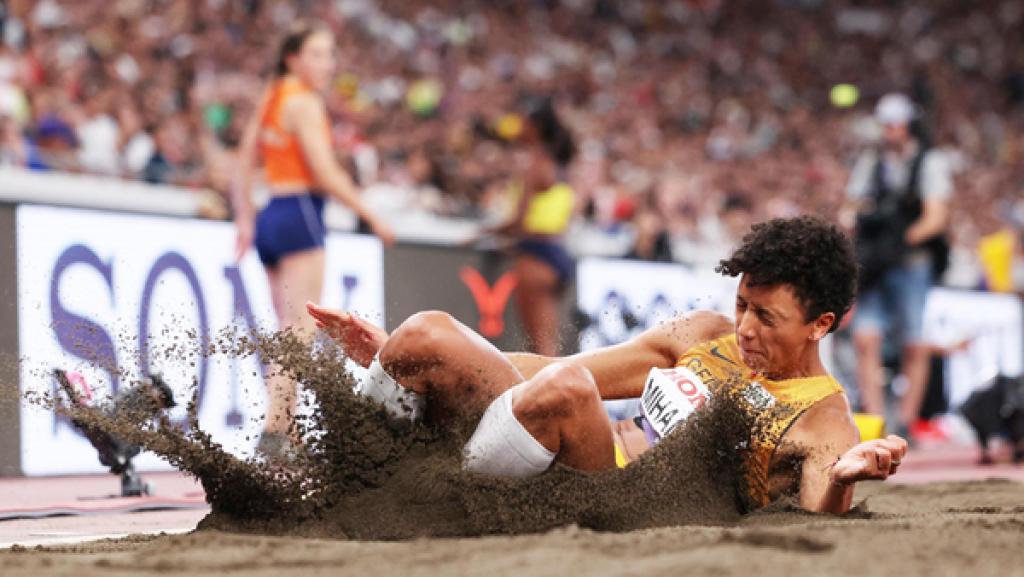 Deutschlands Weitspringerin Malaika Mihambo