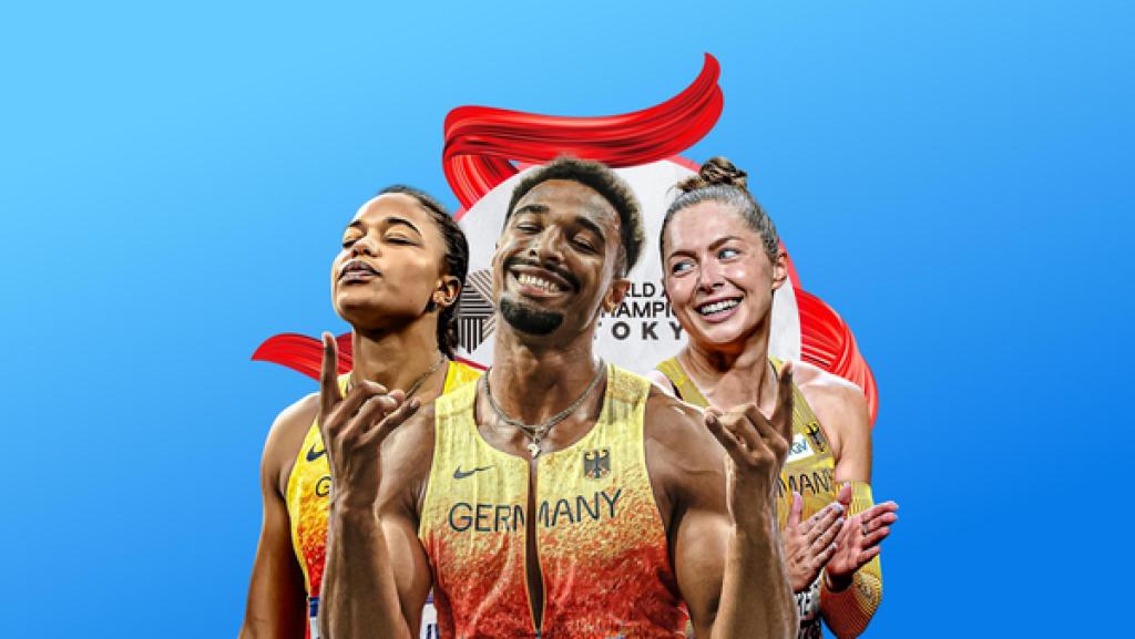 Grafik: Zusammenfassung des achten Wettkampftags der Leichtathletik-WM