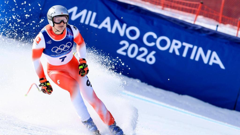 Marco Odermatt in Aktion