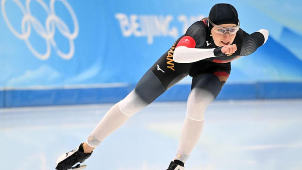 Deutschlands Michelle Uhrig bei Olympia in Peking