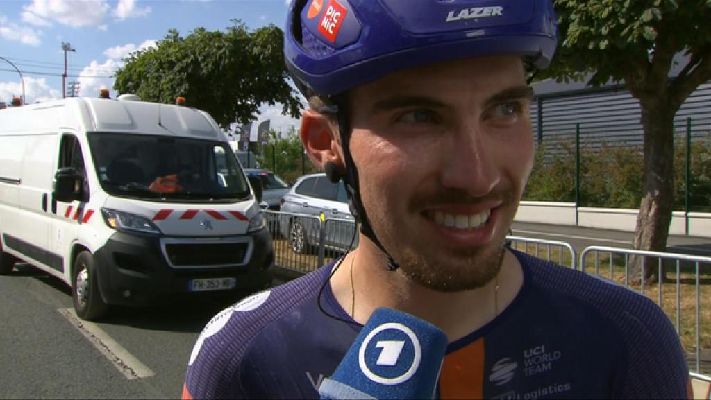 Merkel nach der 9. Etappe im Interview 