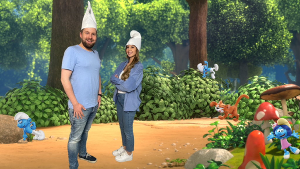 So entsteht die Serie "Die Schlümpfe" | Rechte: KiKA So entsteht die Serie "Die Schlümpfe" | Rechte: KiKA