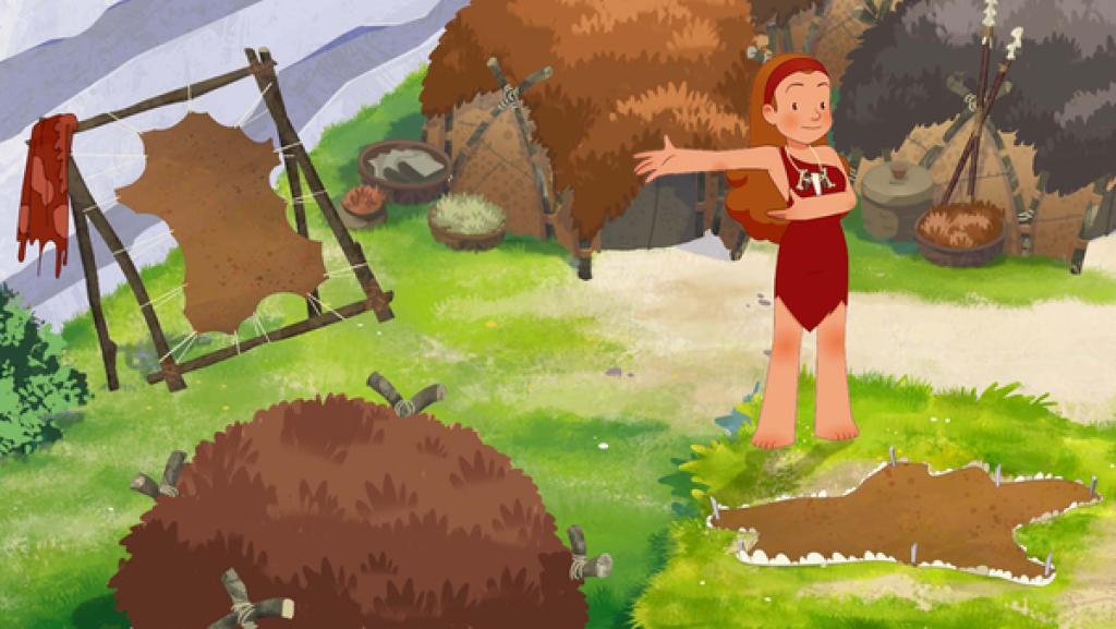 Felle, Knochen und Tierzähne