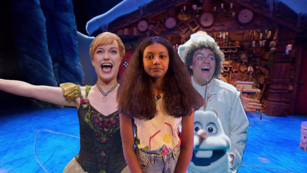 Imani-Lou im Musical "Die Eiskönigin"