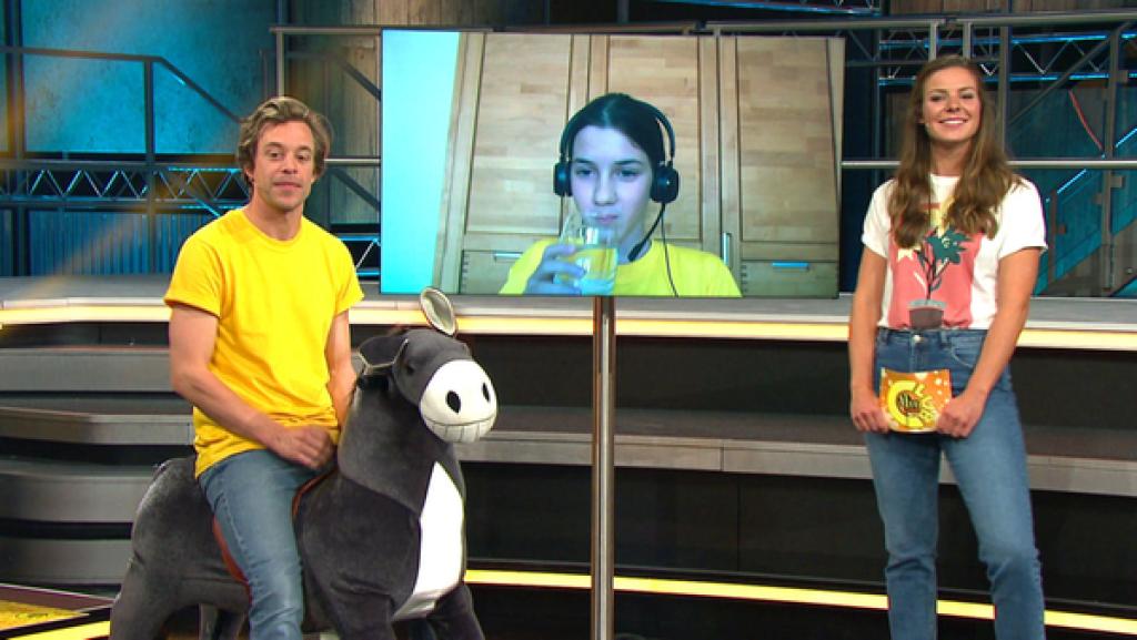 Amelie mit Checker Tobi