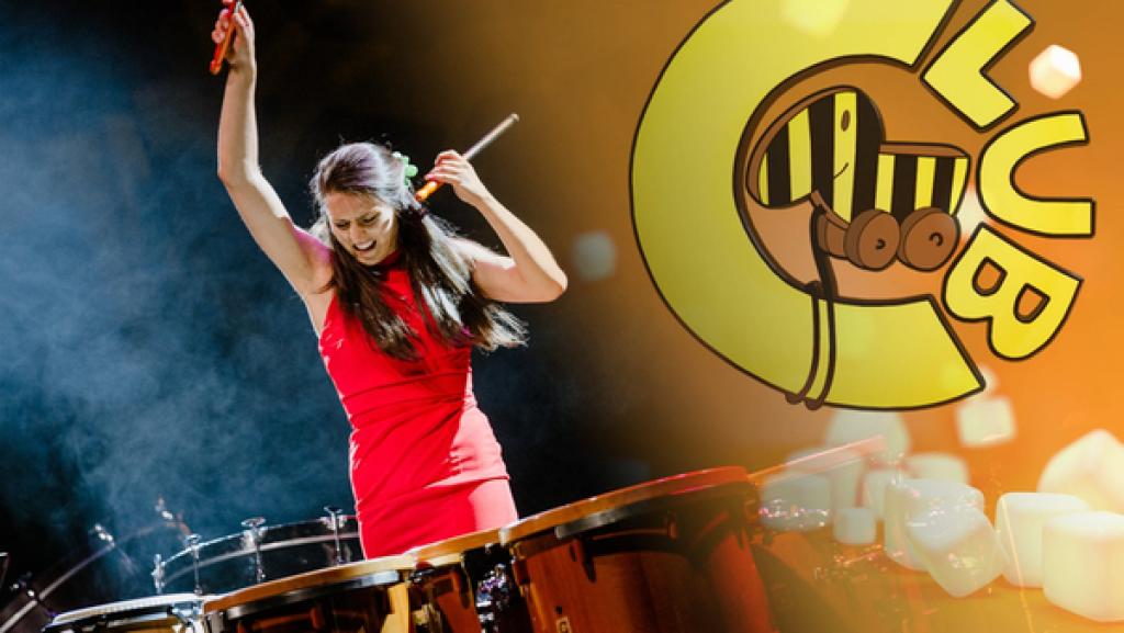 Percussionistin Vivi Vassileva
