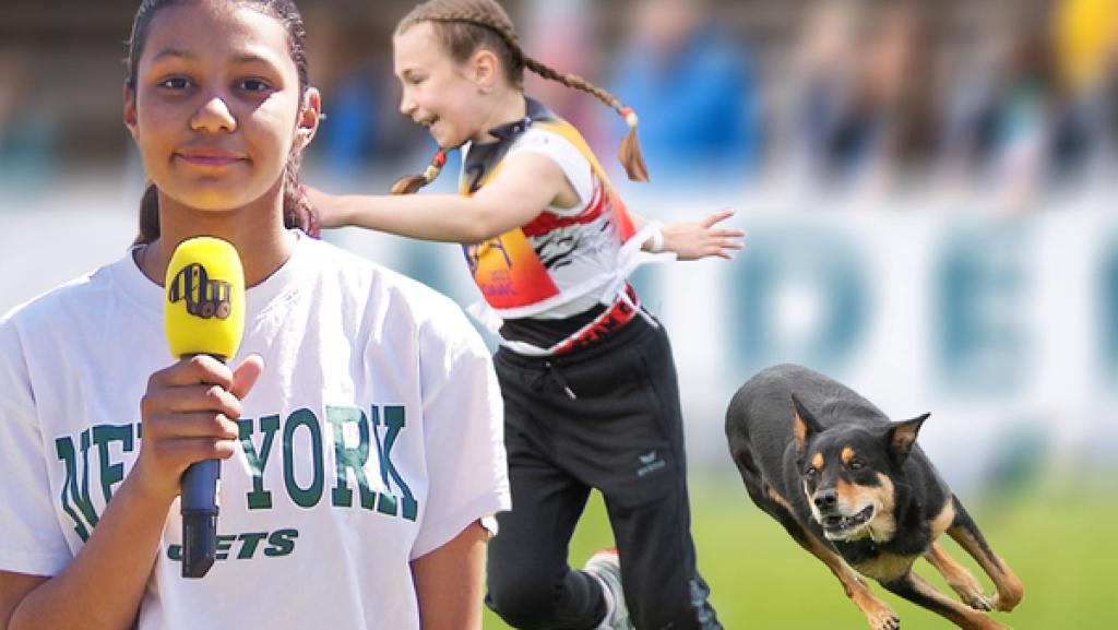 Tigerenten-Reporterin Imani-Lou beim Agility-Turnier