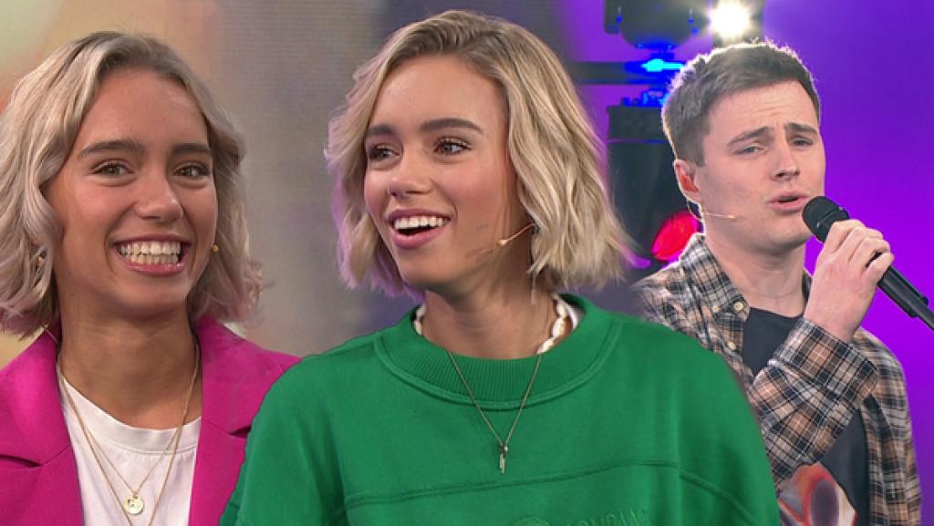 Lisa & Lena und Sänger Tom Gregory