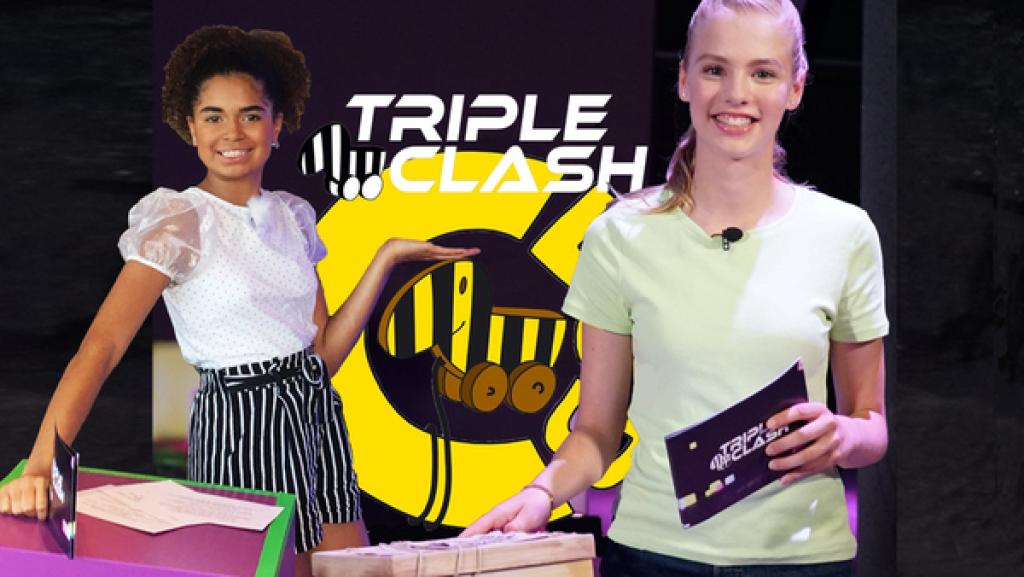 Die Triple-Clash-Moderatorinnen Filipa (13) und Juli (16)