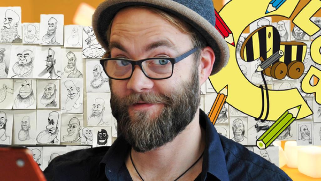 Schnellzeichner Daniel Stieglitz