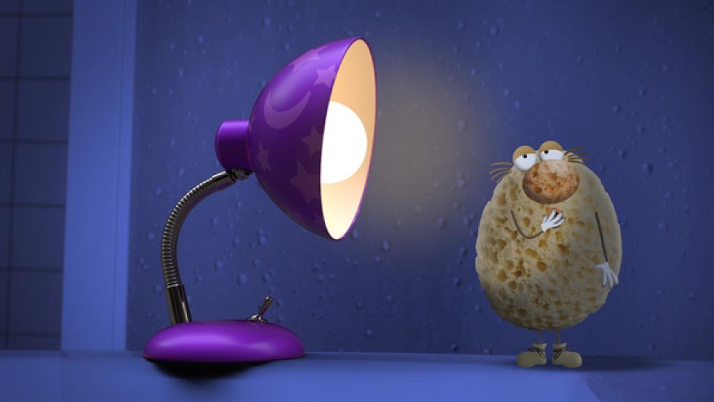 Die anderen haben zum Schwamm gesagt, er wäre zu dick, er könne ja gar nichts. Aber die kleine Lampe findet: Irgendetwas kann jeder.