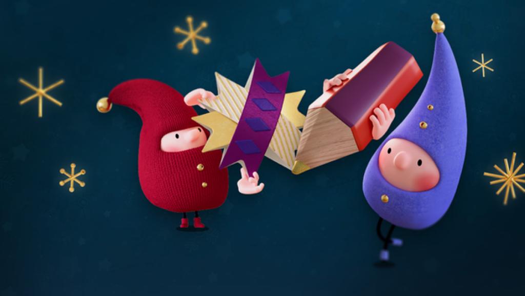 Selbermachen | Rechte: KiKA zwei Wichtel mit Papier und Stift