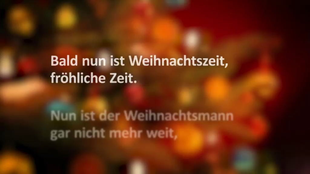 Bald nun ist Weihnachtszeit | Rechte: KiKA Liedtext: Bald nun ist Weihnachtszeit