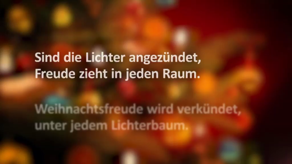 Sind die Lichter angezündet | Rechte: KiKA Liedtext: Sind die Lichter angezündet