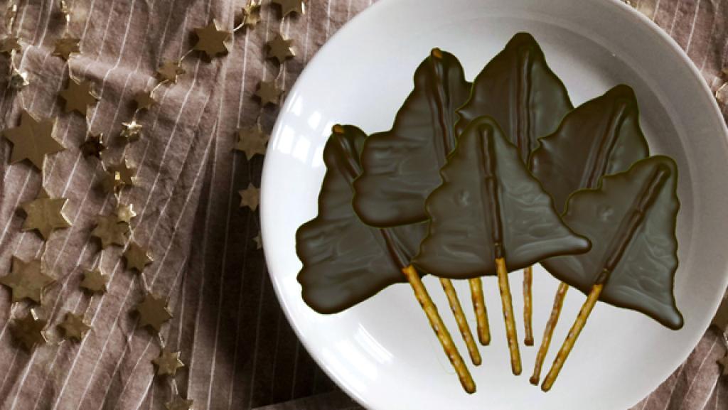 Essbare Tannenbäume | Rechte: KiKA Tannenbäume aus Schokolade
