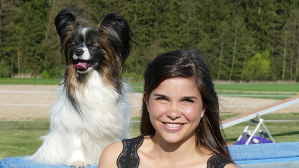 Papillion | Die 5-jährige Lina ist super im Agility. Schon im Welpenalter beginnt das Training für den Hundesport.