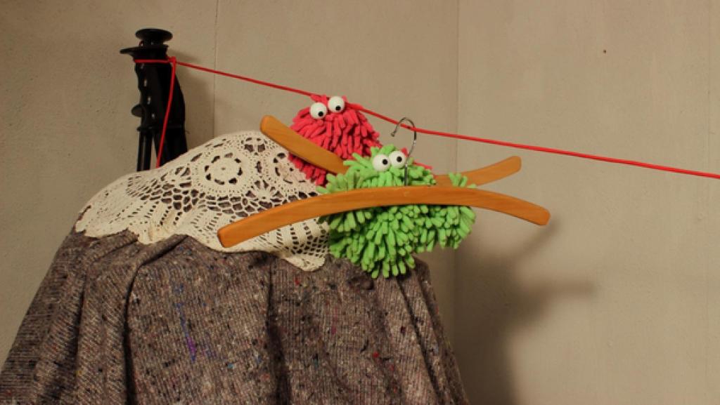 Folge 14. Rumpelbergbahn: Wisch und Mop benutzen die Bergbahn